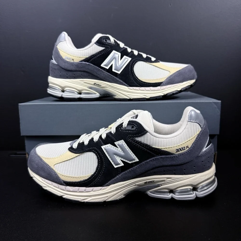 New Balance‎ 2002R Mens 8.5 Magnet Timberwolf Gray Beige Sneakers 2023 M2002RSH